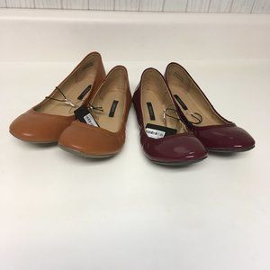 Forever 21  Two Pair Ballet Flats Size 6